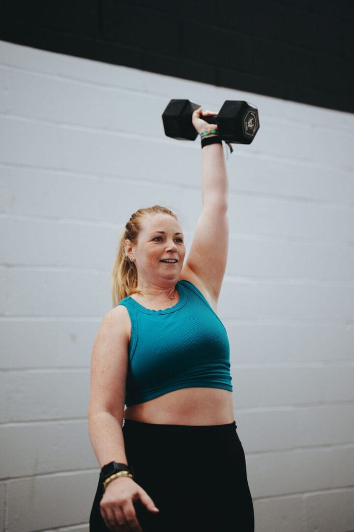 woman in the crossfit open 2026